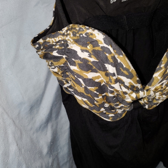 Bra Tops animal print bra black body lightly padded - Picture 4 of 10